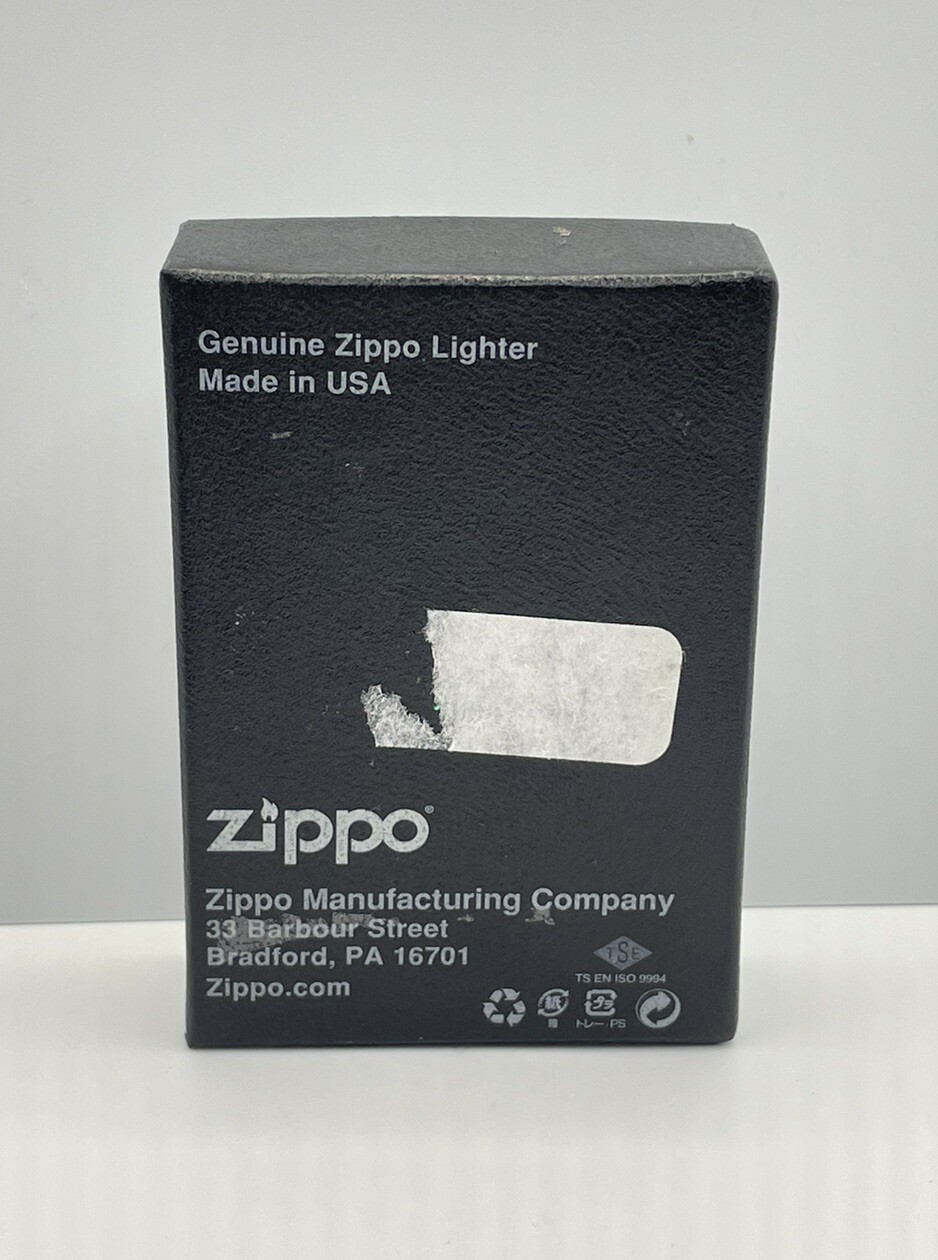 NEW Set Of 5 Zippo Lighters USA Made Skulls Cross Y2K Genuine Black Silver