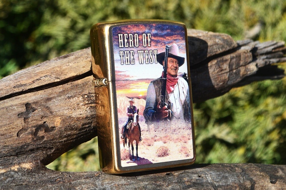 Zippo Lighter – John Wayne – Hero Of The West – The Duke – Limited Edition