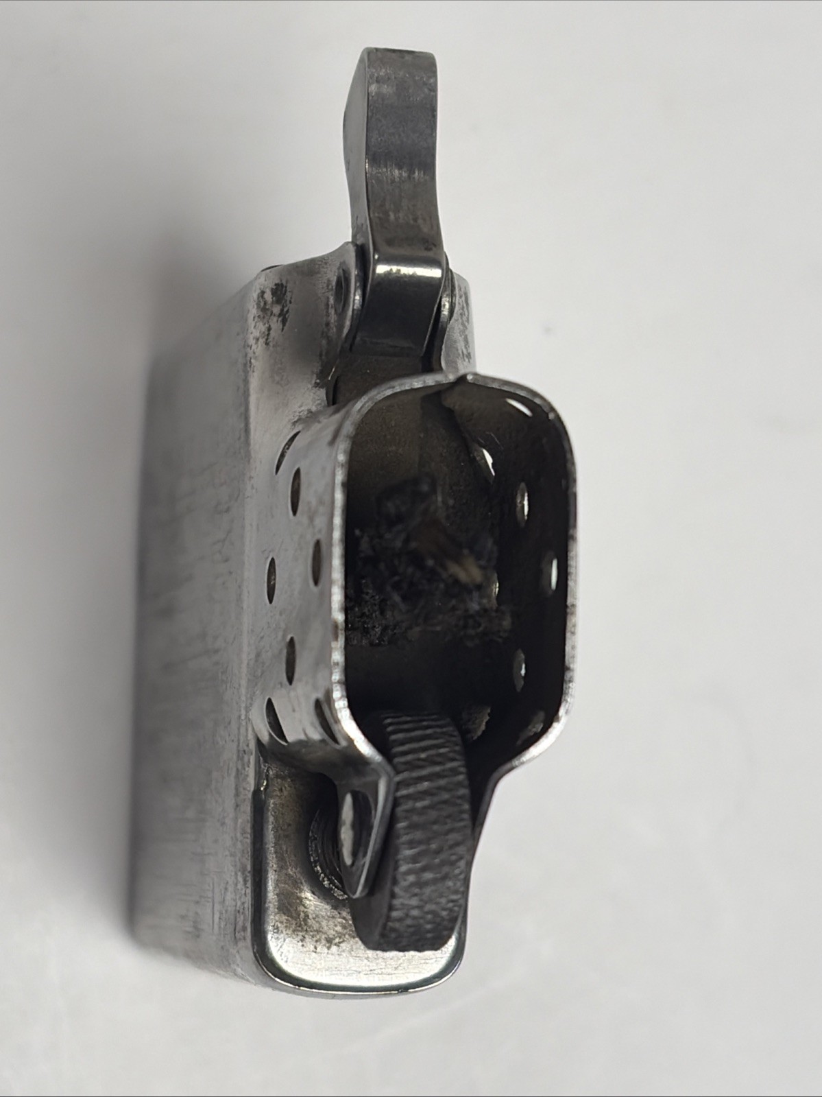 Vintage 1950s Zippo US Marines Lighter Very Rare New Flint.