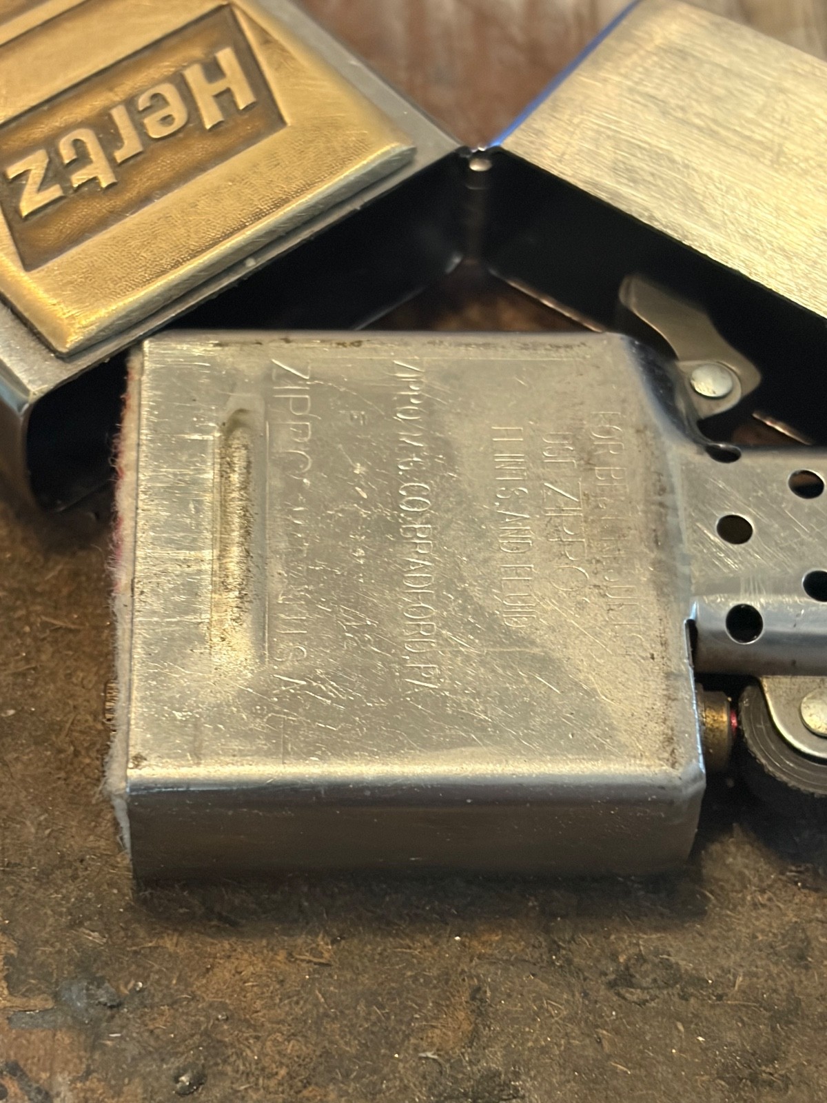 Zippo Lighter Hertz Truck Lease