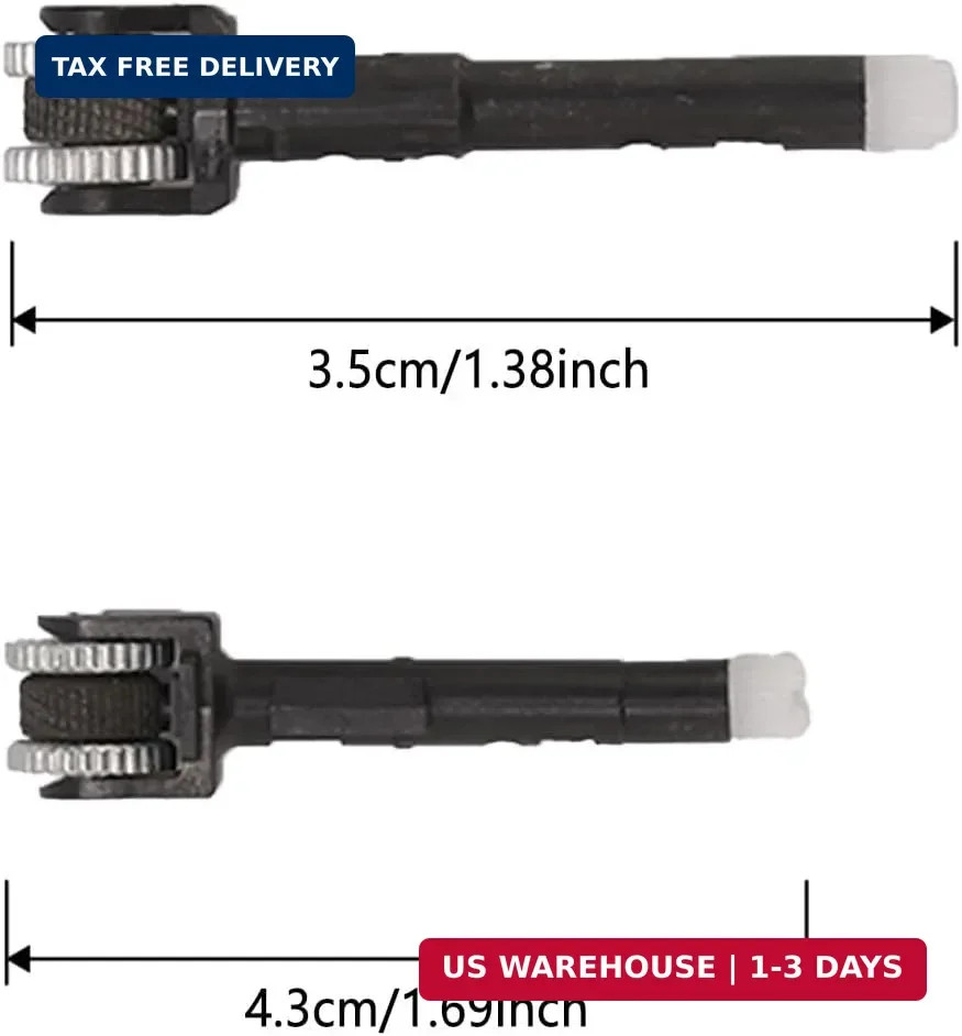 4 Pack Flint Wheel Replacement Barrel Friction Spark Striker Mechanism Rod Stem