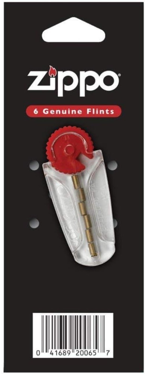 Compact Genuine Flint Set for Windproof Lighters – Perfect for Outdoors, 6 Count