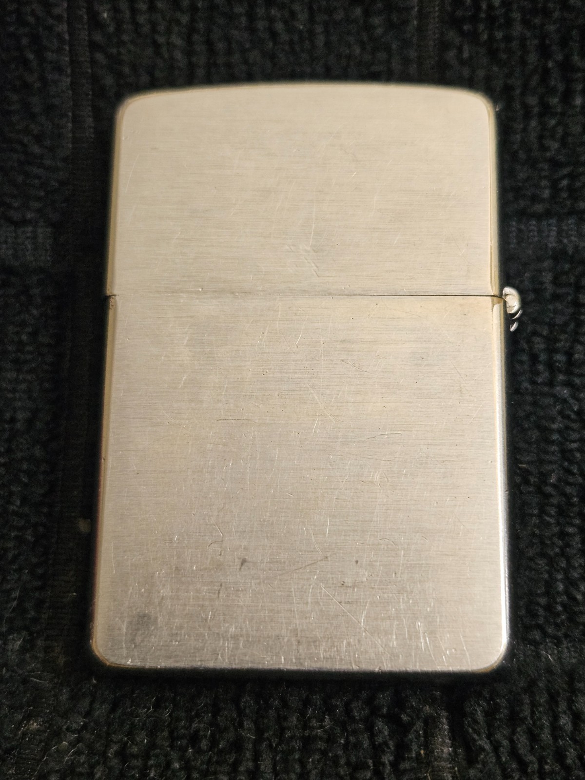 Vintage Brushed CHrome Zippo featuring a Ruritan National emblem – 1959 – used