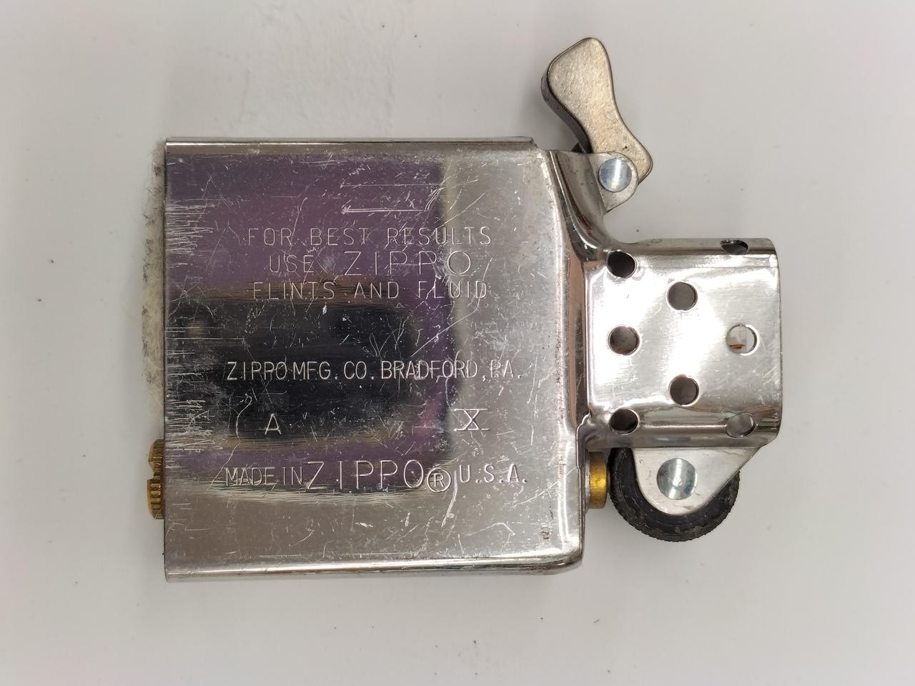 Zippo Sterling Silver Oil Lighter