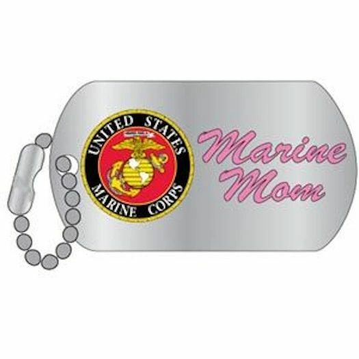 PIN – USMC LOGO, MOM „DOG TAG“ (1-1/4″) SKU: P62566