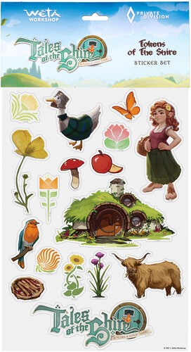WETA Workshop – Tales of the Shire (2025) – Tokens of The Shire Sticker Set [New