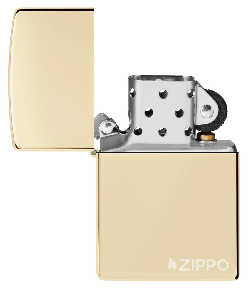 Zippo Classic Champagne Zippo Logo Windproof Pocket Lighter, 46682ZL