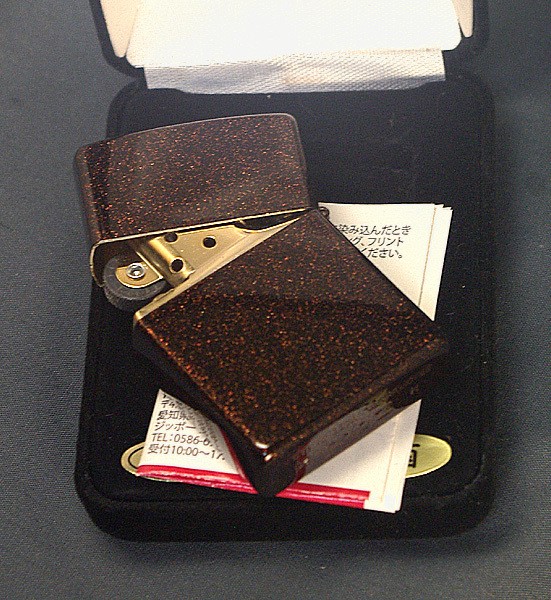 ZIPPO Gold Maki e Pear Tree Lacquer Dragon Gold Tank Takkyubin Compact