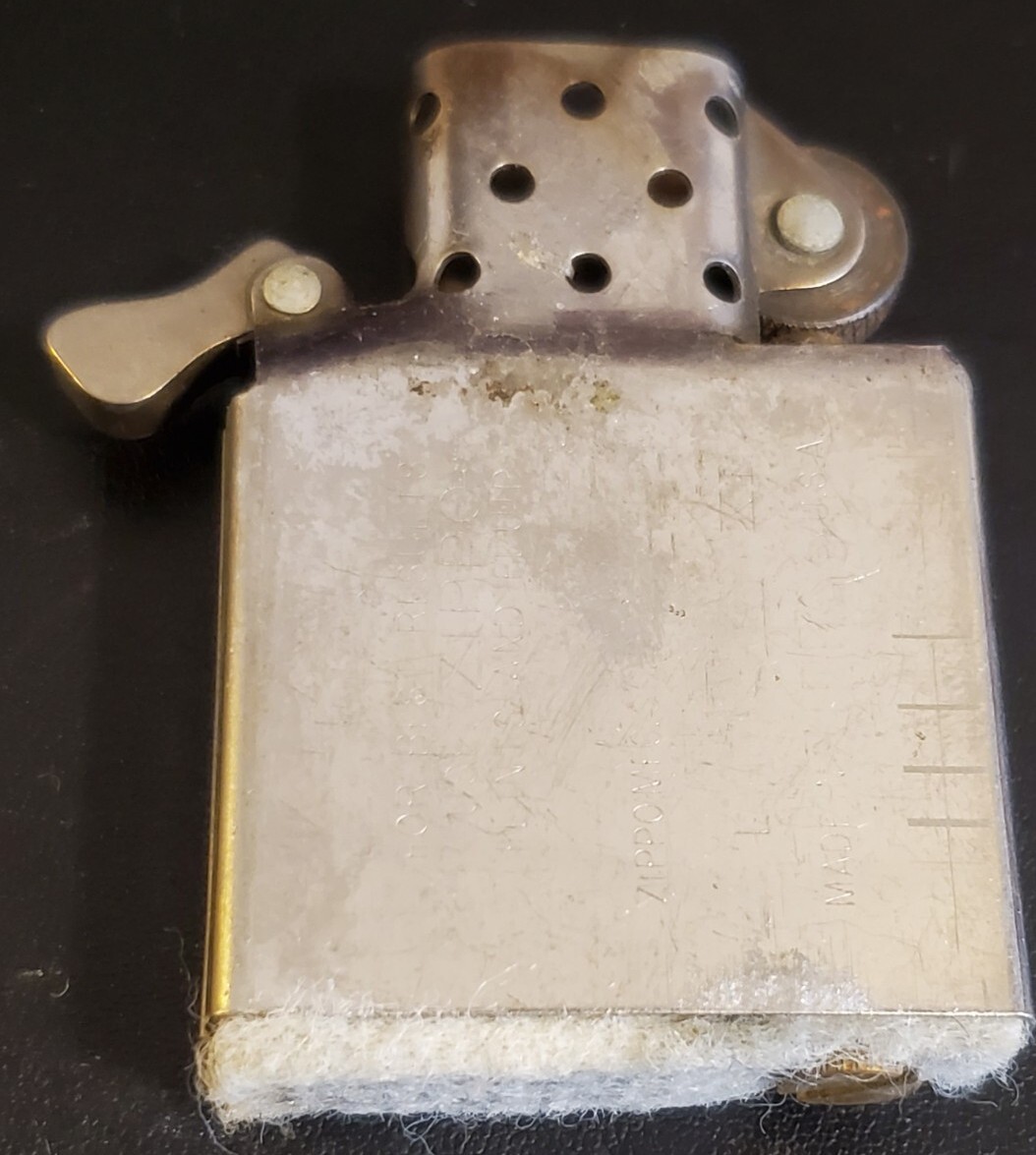 ZIPPO LIGHTER MOTORCYCLE EASYRIDERS, HARLEY, INDIAN, LEATHER / VINYL