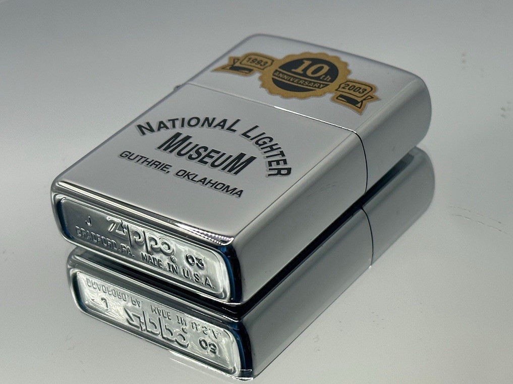 2003 Zippo 10th Anniversary National Lighter Museum New Unfired