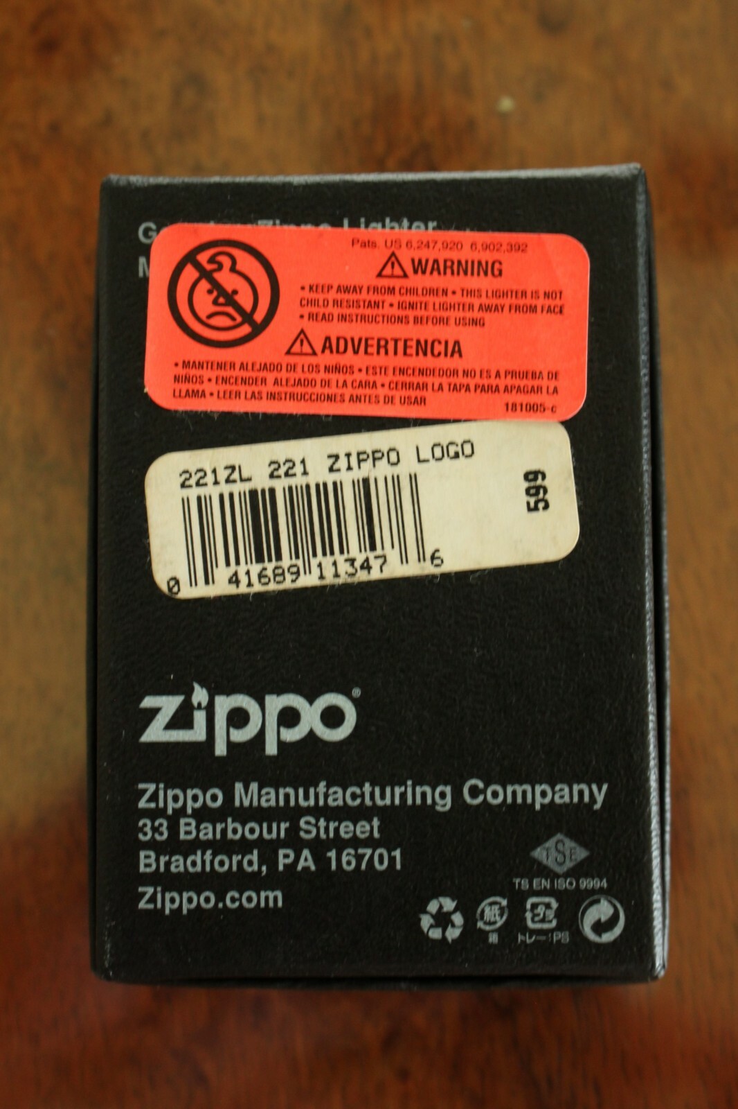 ARMY USN USMC USAF USCG ZIPPO PX PRIVATE PURCHASE JEWELERY SHOP PERSONAL ITEM 02