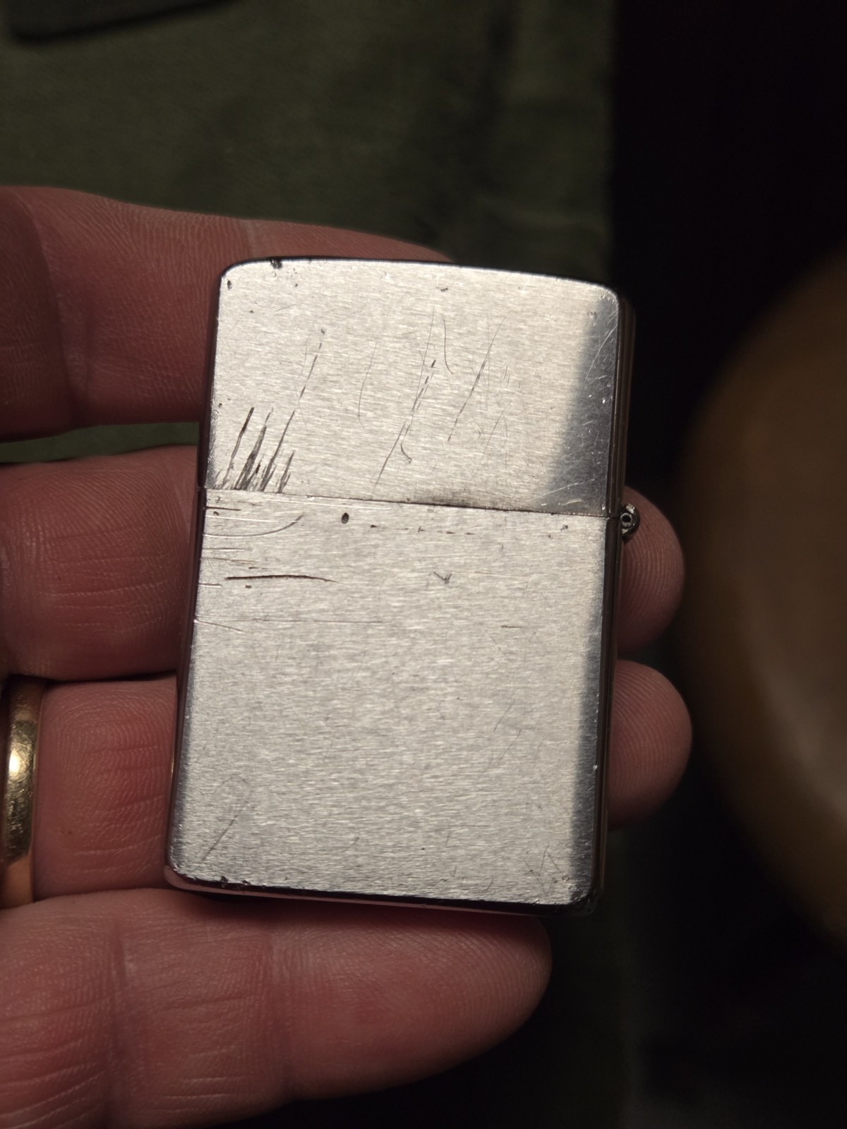 Rare Old 1960’s Vintage FASRON 3 III Military Navy Advertising Zippo Lighter