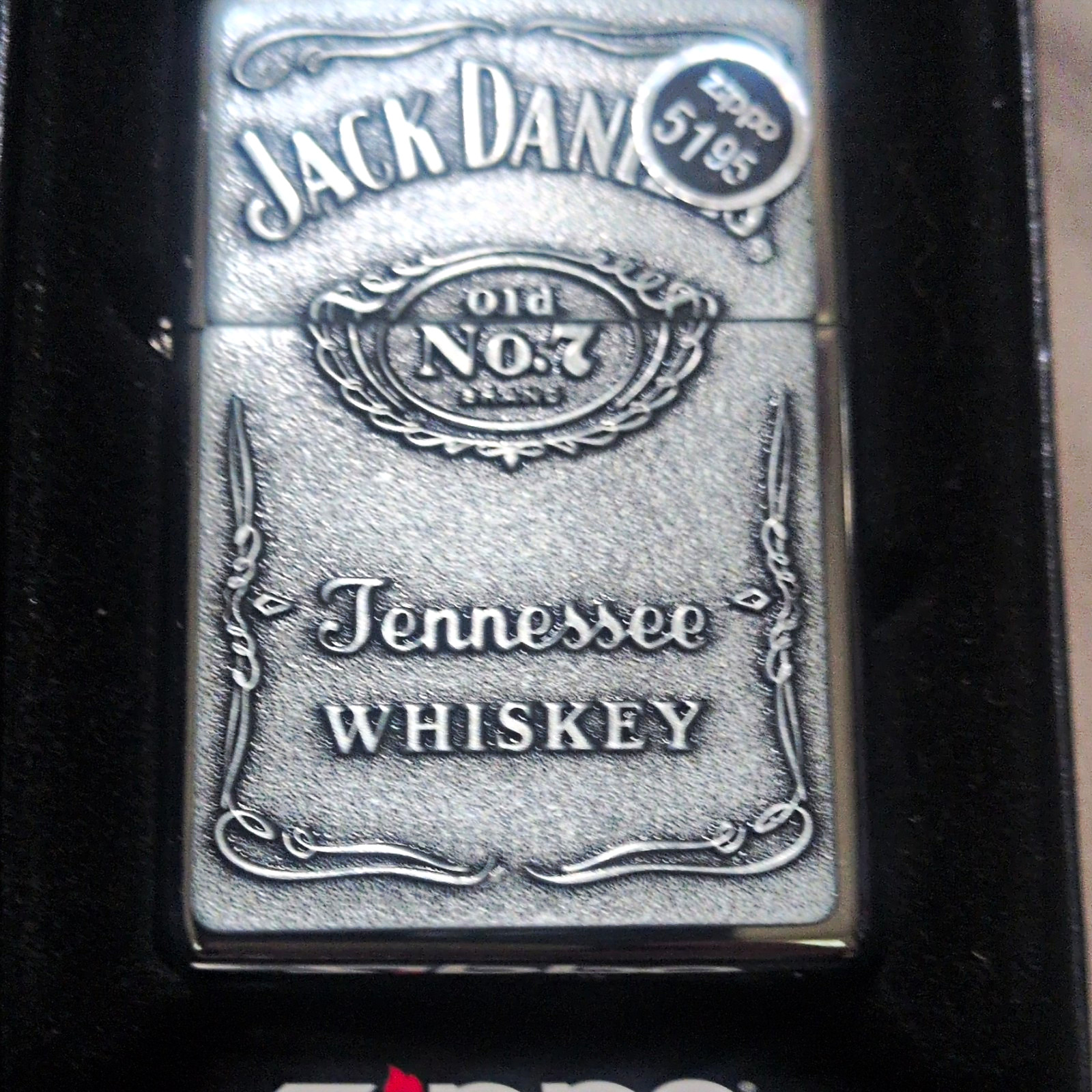 Zippo Jack Daniel’s Old No. 7 Tennessee Whiskey Distillery Lighter BB9502221