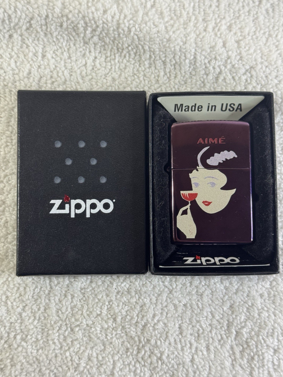 Aime Leon Dore Martini Graphic Zippo Lighter