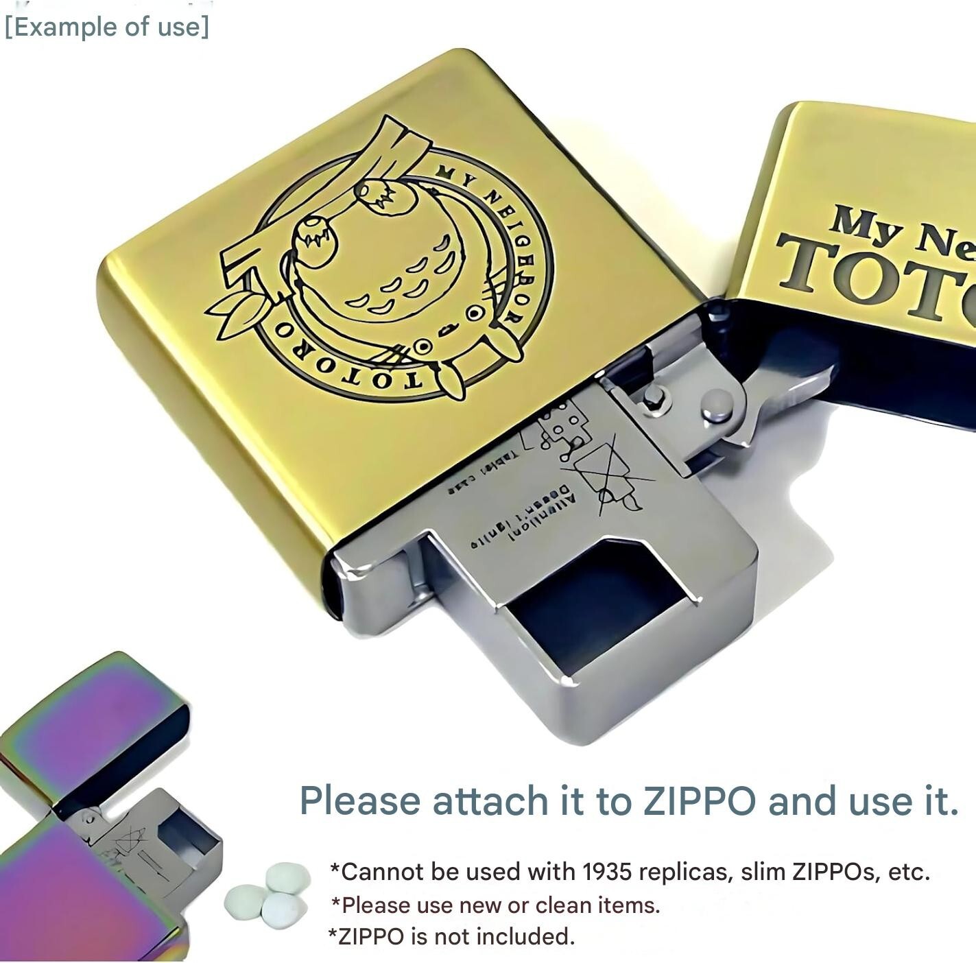 Tab-Dock Frisk Mint Tablet Inner Case for Zippo Lighter Replacement Inner Case