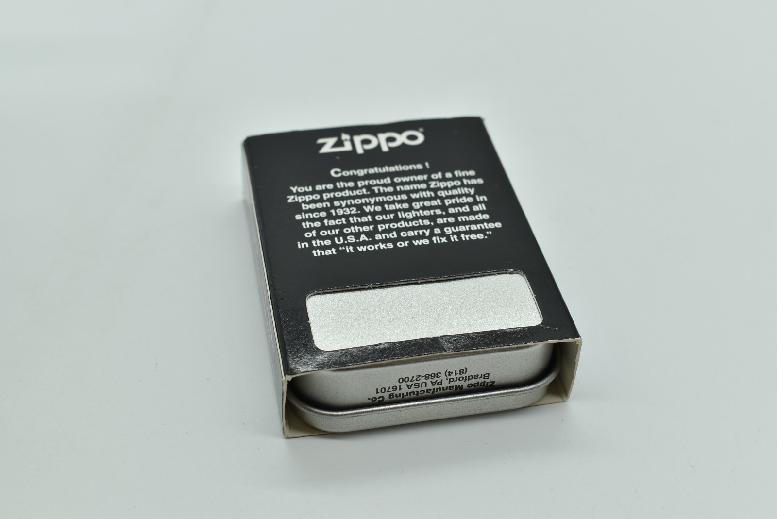 Zippo – JACK DANIELS, New in Box, Brass, 1996, Tennessee Whiskey, 3D Embossed