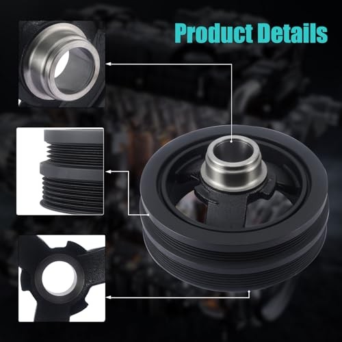 594-127 Harmonic Balancer Crankshaft Pulley Compatible with Chevrolet/Chevy