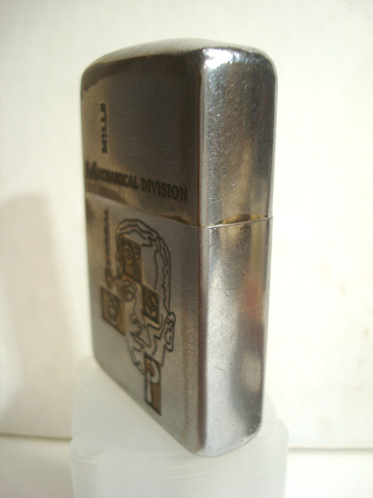 General Mills Mechanical Division Zippo Lighter Black Box Strato-Lab Rare 1950s
