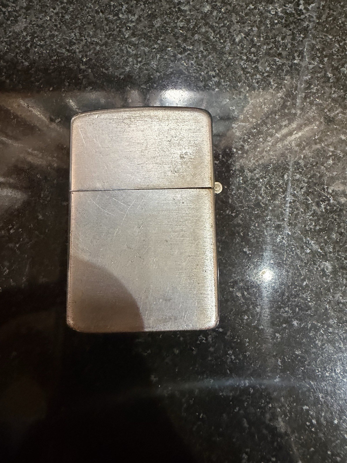 Zippo Vintage 1949 Pat 2032695 Lighter With Matching Insert. 🇺🇸 Vintage USA