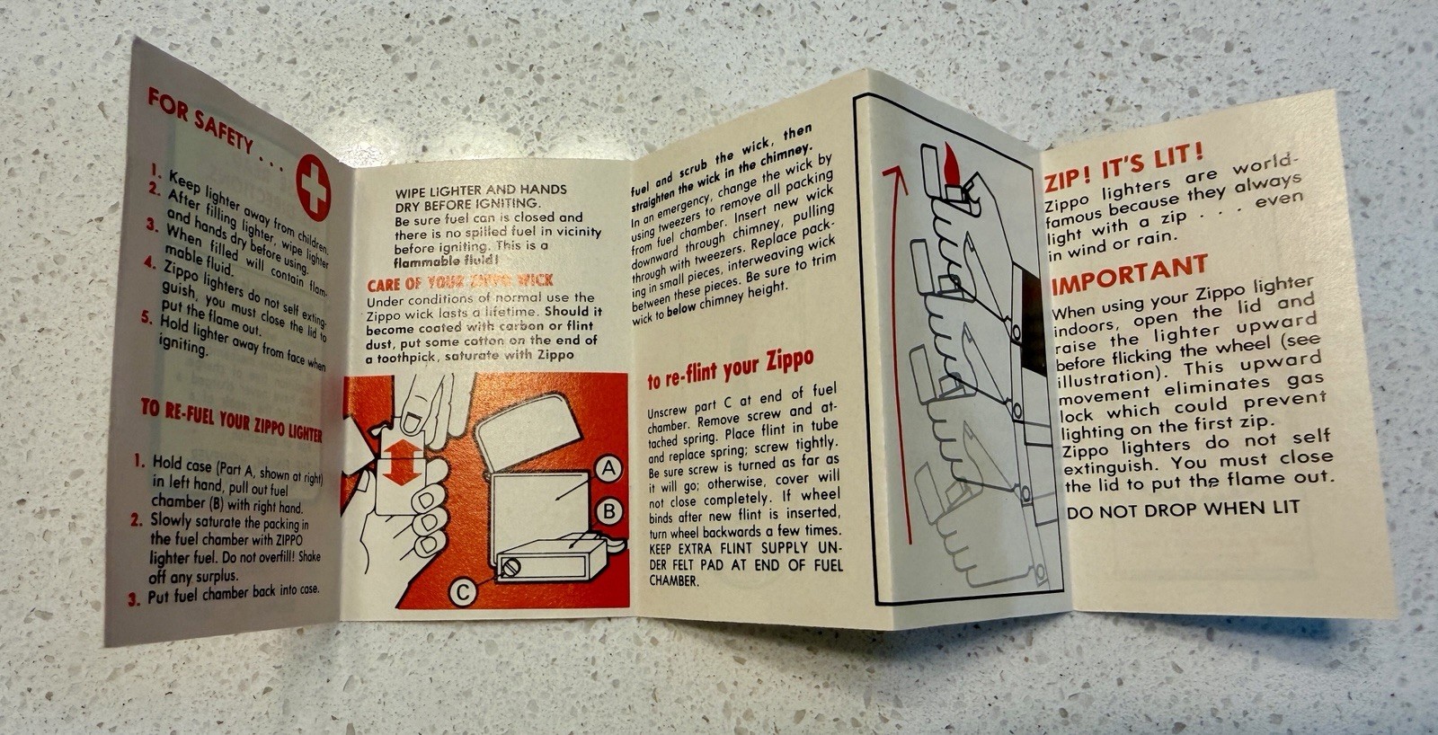 Zippo Slim Lighter General Finance Corporation Bob Adams Service w/Box Unused