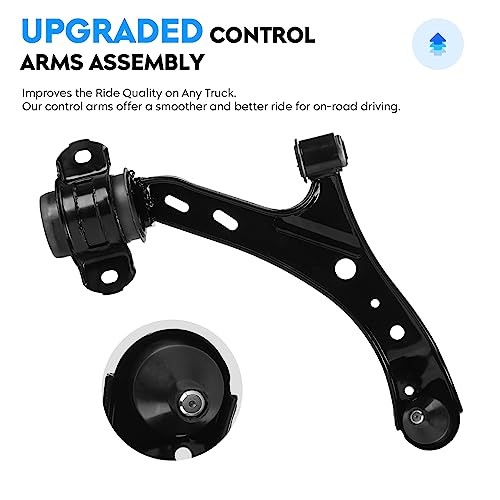 Front Lower Driver & Passenger Side Control Arm w/Ball Joint Assembly for Ford