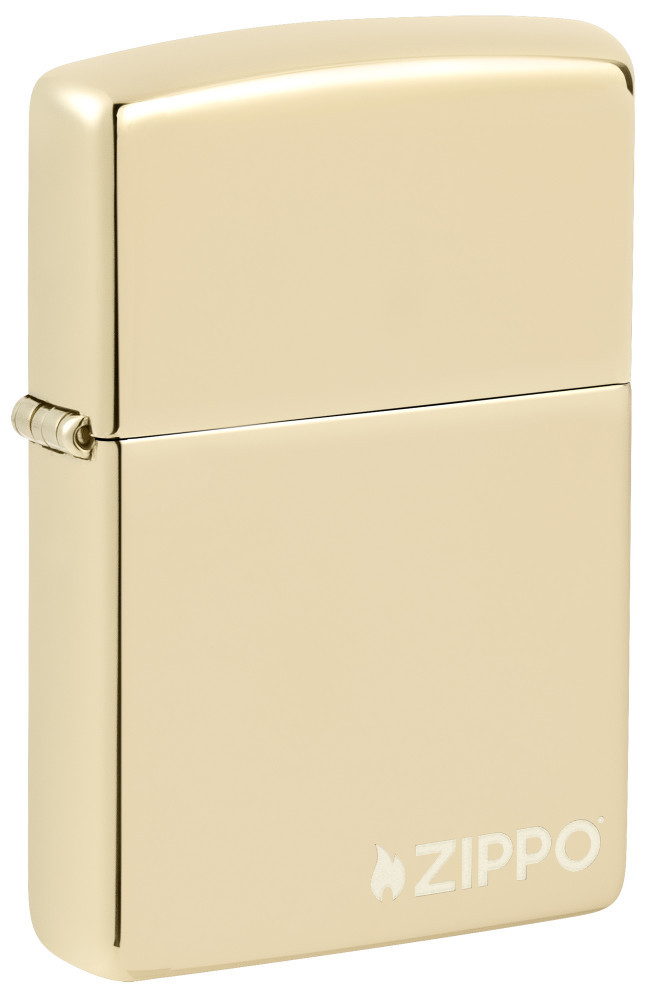 Zippo Classic Champagne Zippo Logo Windproof Pocket Lighter, 46682ZL