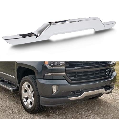 16-19 Chevy Silverado 1500 Front Bumper Chrome Plastic Skid Plate Panel Lower