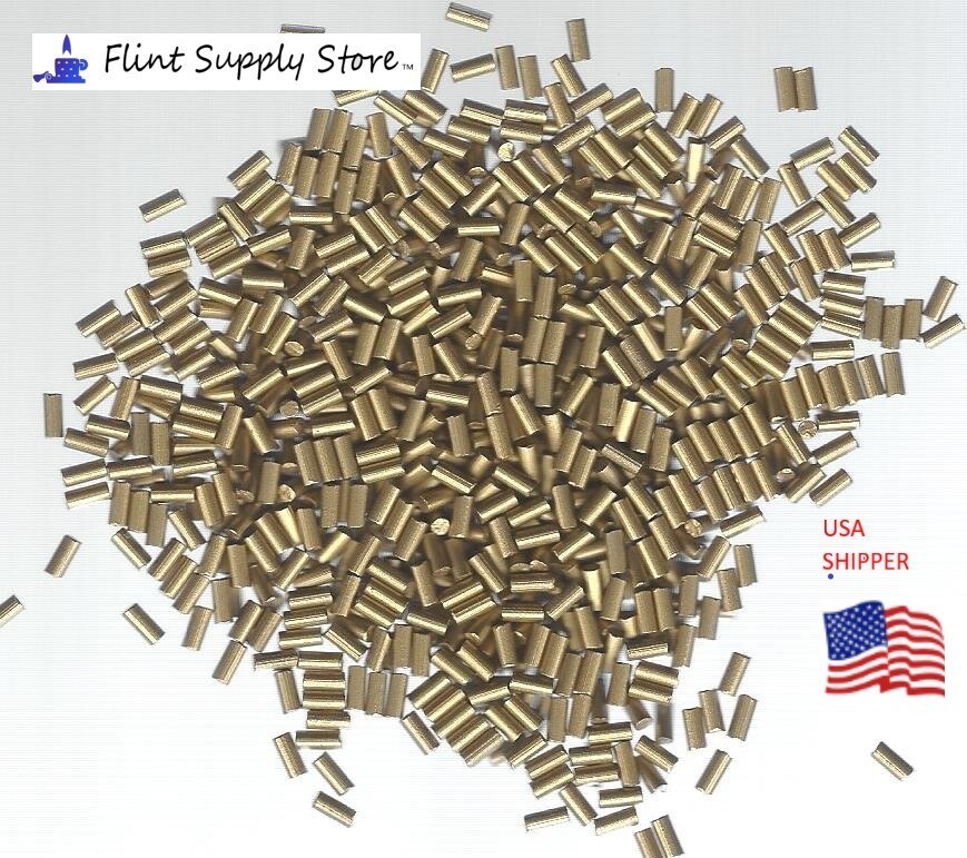 200 Lighter Flints Gold Fits Ronson, Zippo Lighters and more Ships from USA