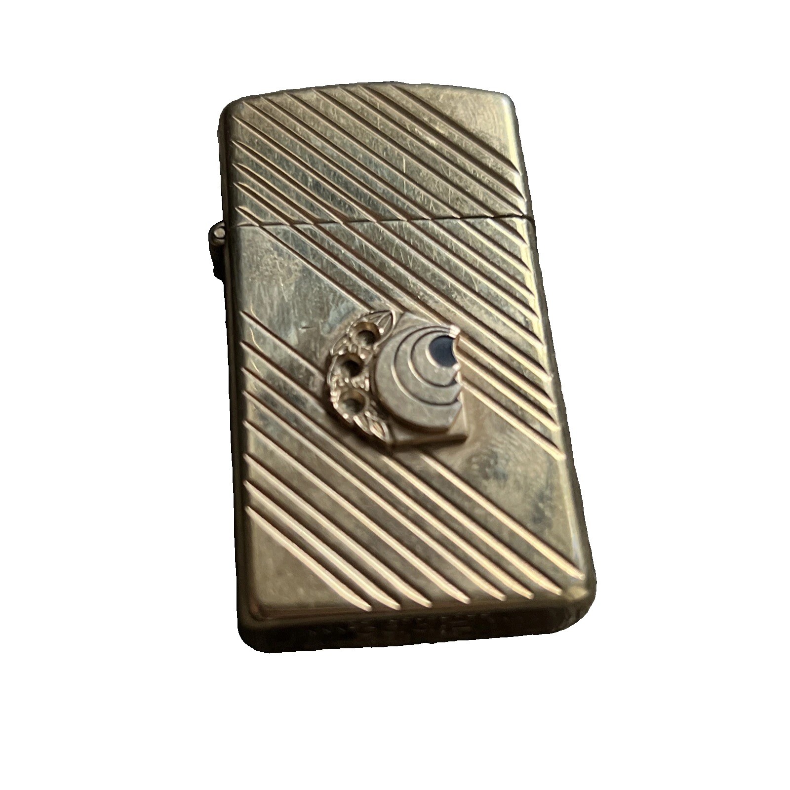 Vintage Zippo 14K Gold Applied Accent Lighter 1/1 On eBay