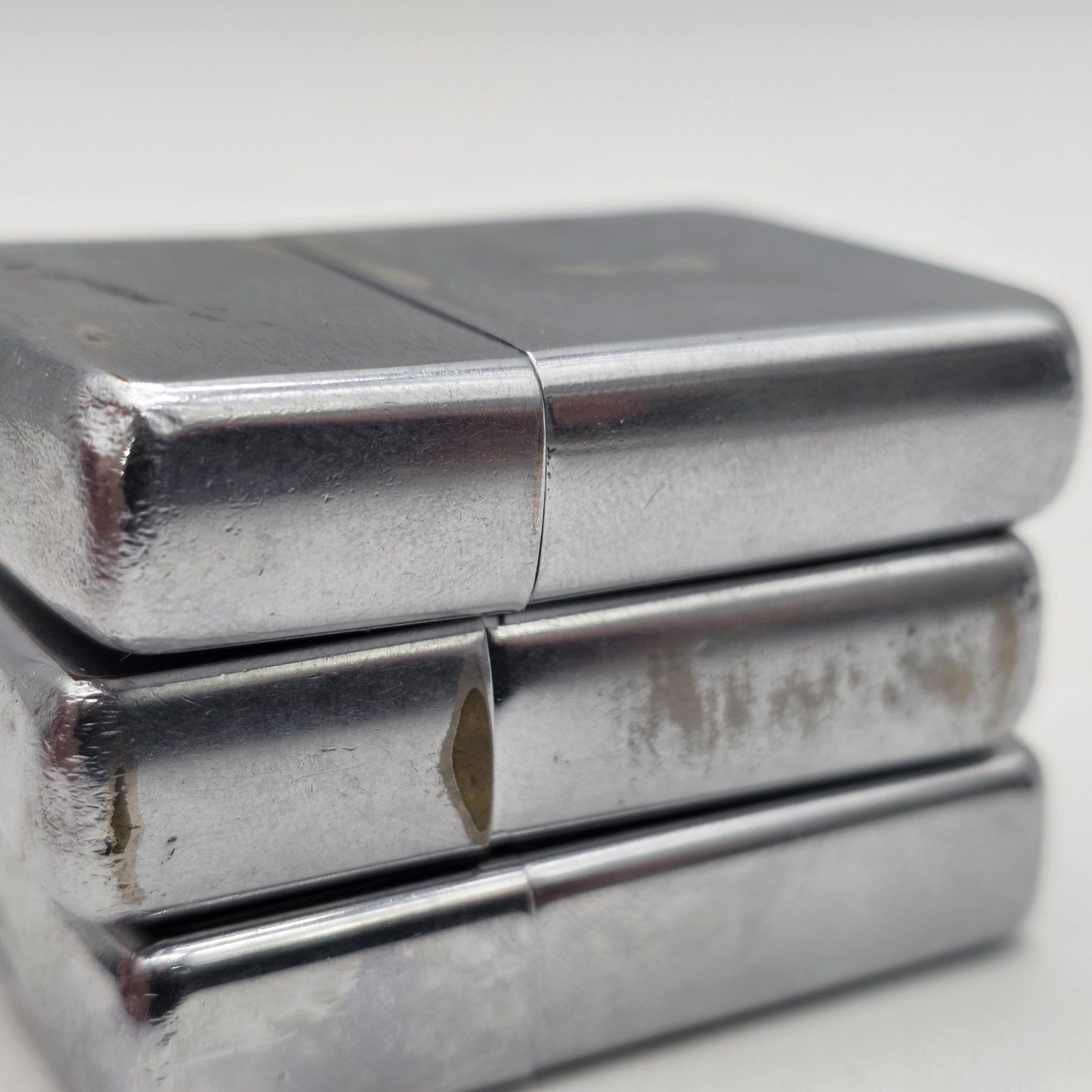 3 Zippo Lighters, 1960s -1970s