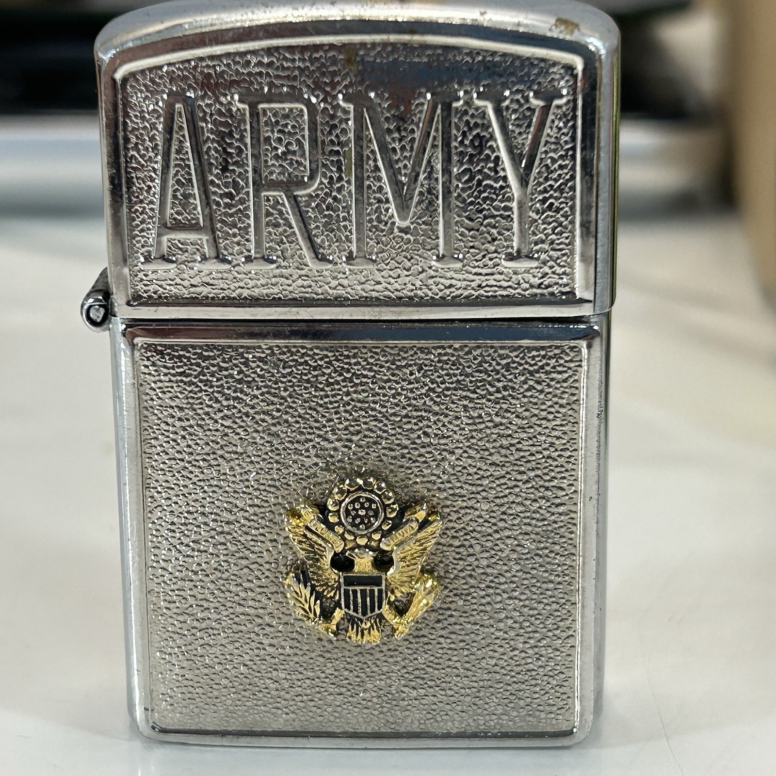Vintage U.S.Army Lighter. USA Seal 1960’s Works Great. Rarely Used.