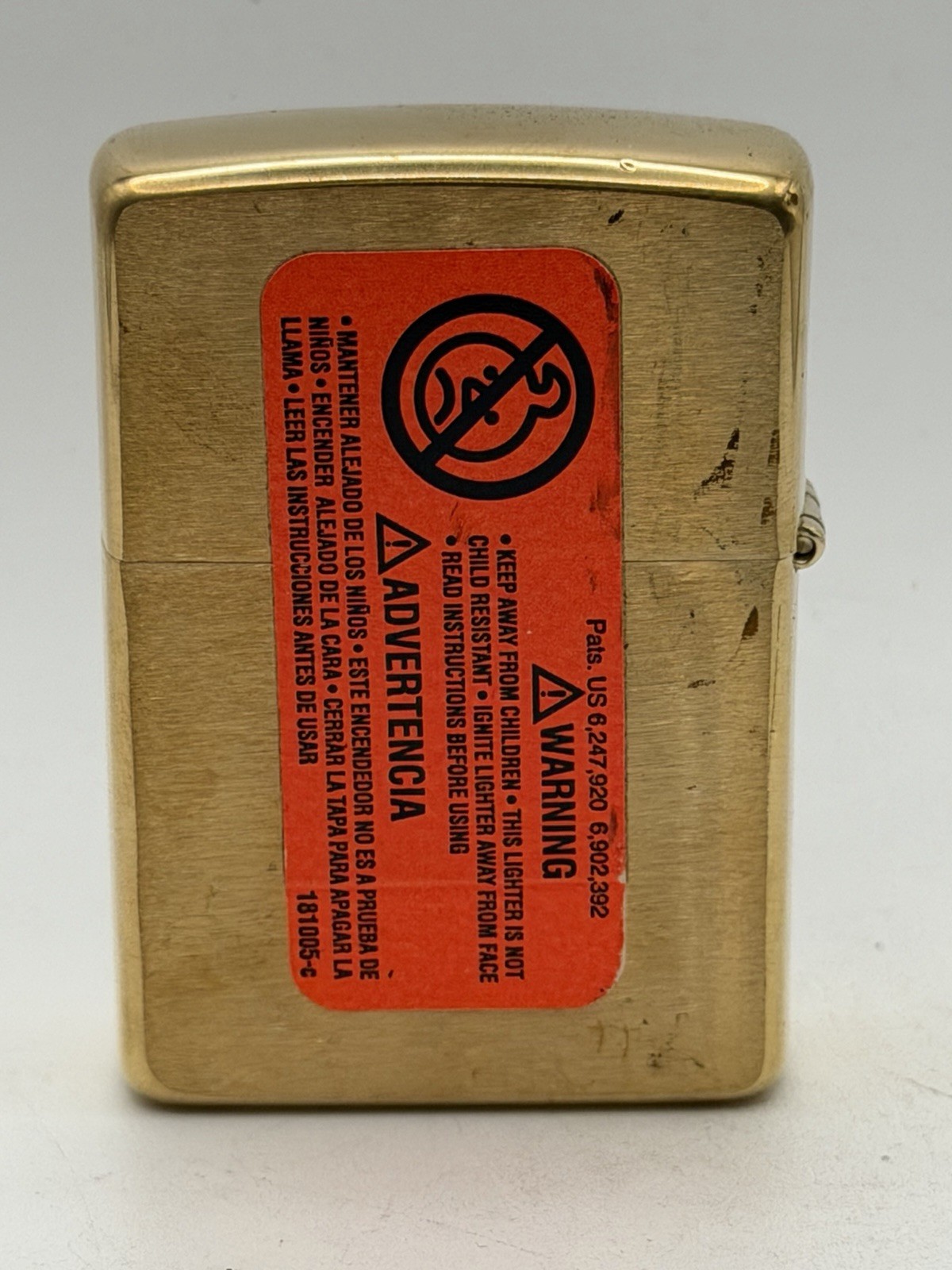 Rare 2016 John Wayne The Duke True Courage Brass Zippo NEW Bradford Exchange