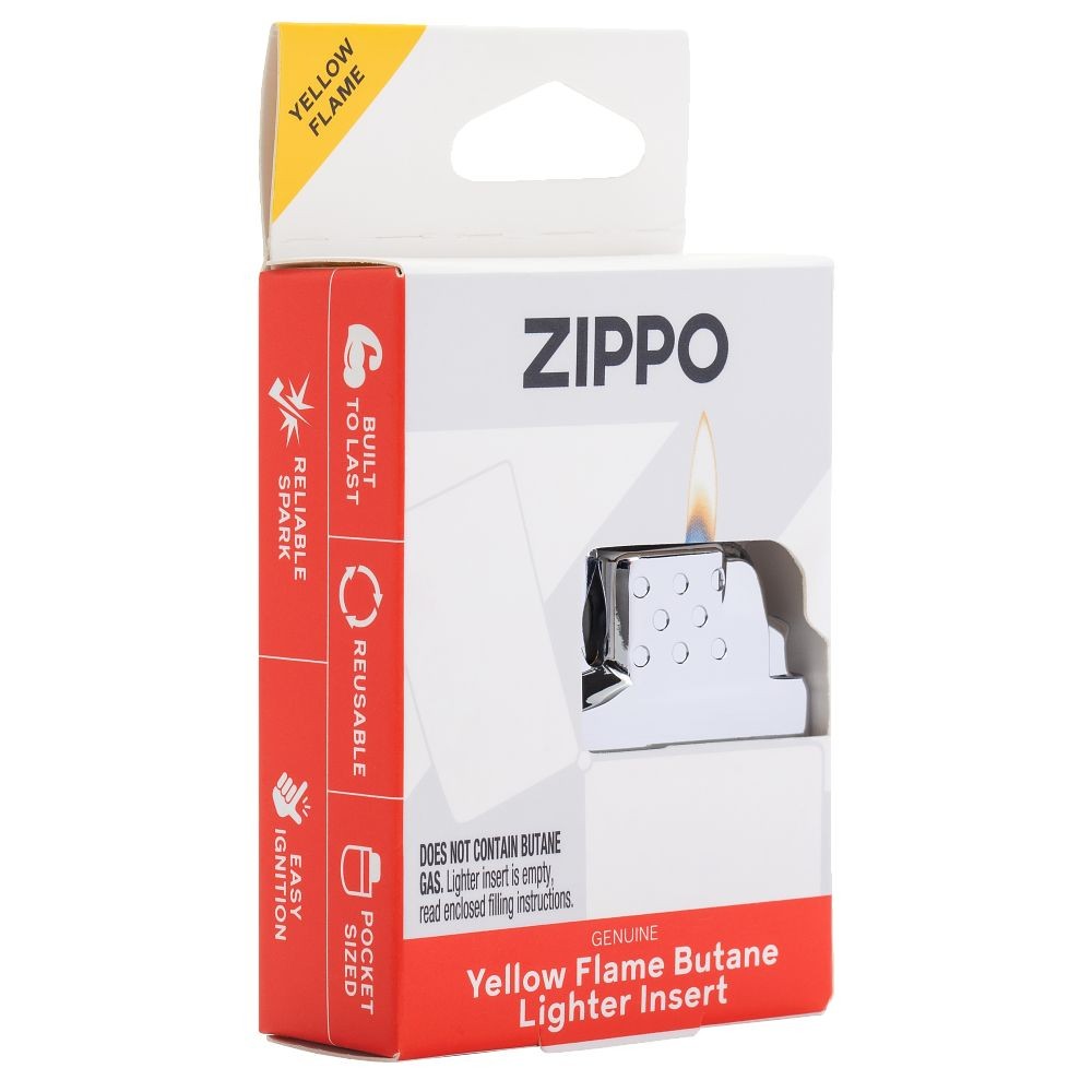 Zippo Butane Lighter Insert – Yellow Flame, 65800
