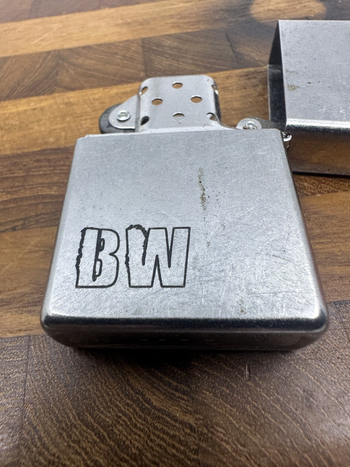 Rare Marlboro Blend 29 Zippo Lighter Used Condition With Belt Holster HTF