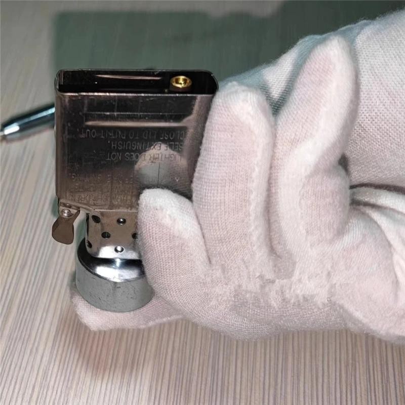 Stainless Steel Lighter Repair Tool Kit 7-in-1 Install Punch Base Set for Zippo