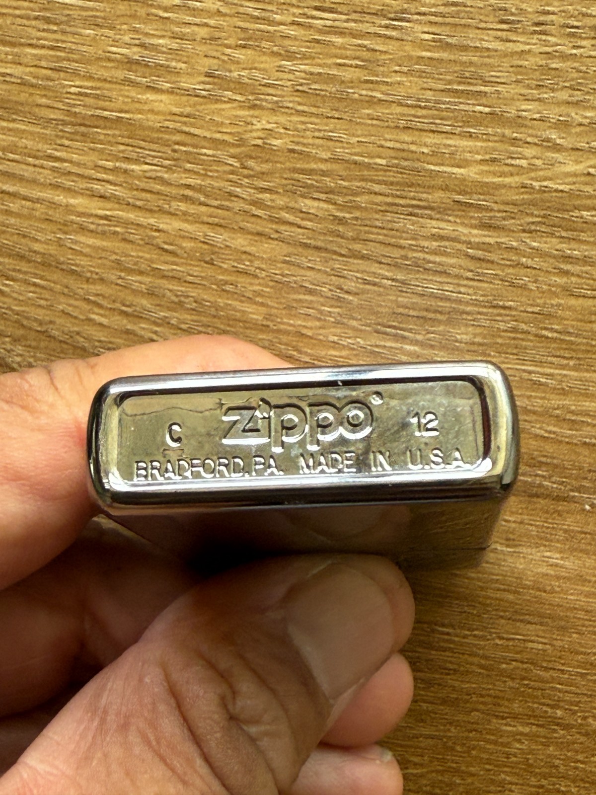 Zippo Lighter USA USS Gonzalez Nice Graphic Barely Used Excellent Condition