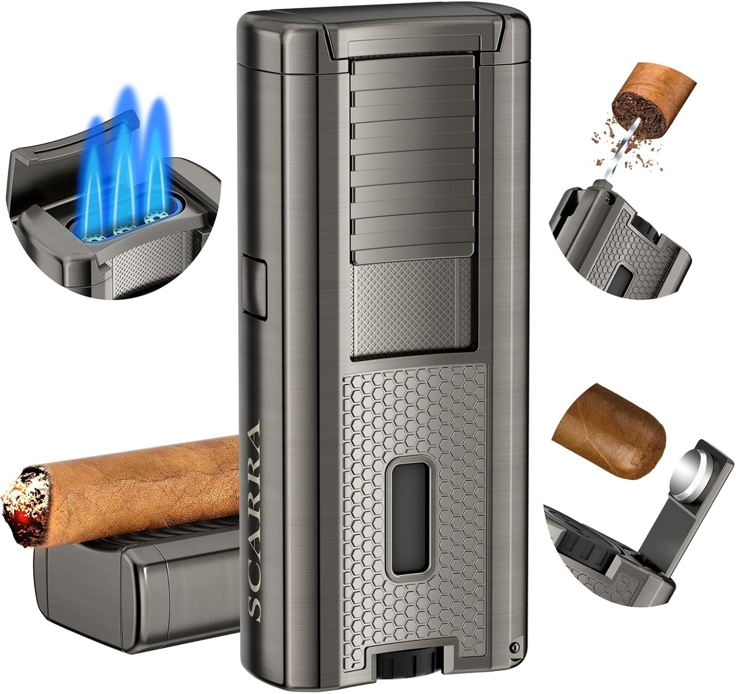 Stainless Steel Lighter Inserts Vintage Style Smoking