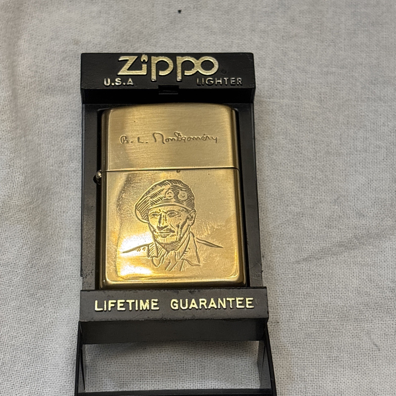 Zippo Vintage D-Day Normandy Allied Heroes Edition GENERAL B.L. MONTGOMERY New