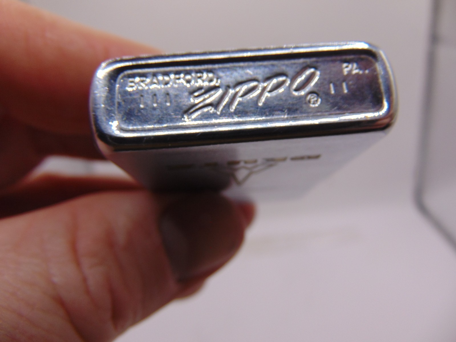 Vintage Zippo Lighter Deitz Advertising 1969 rare Used