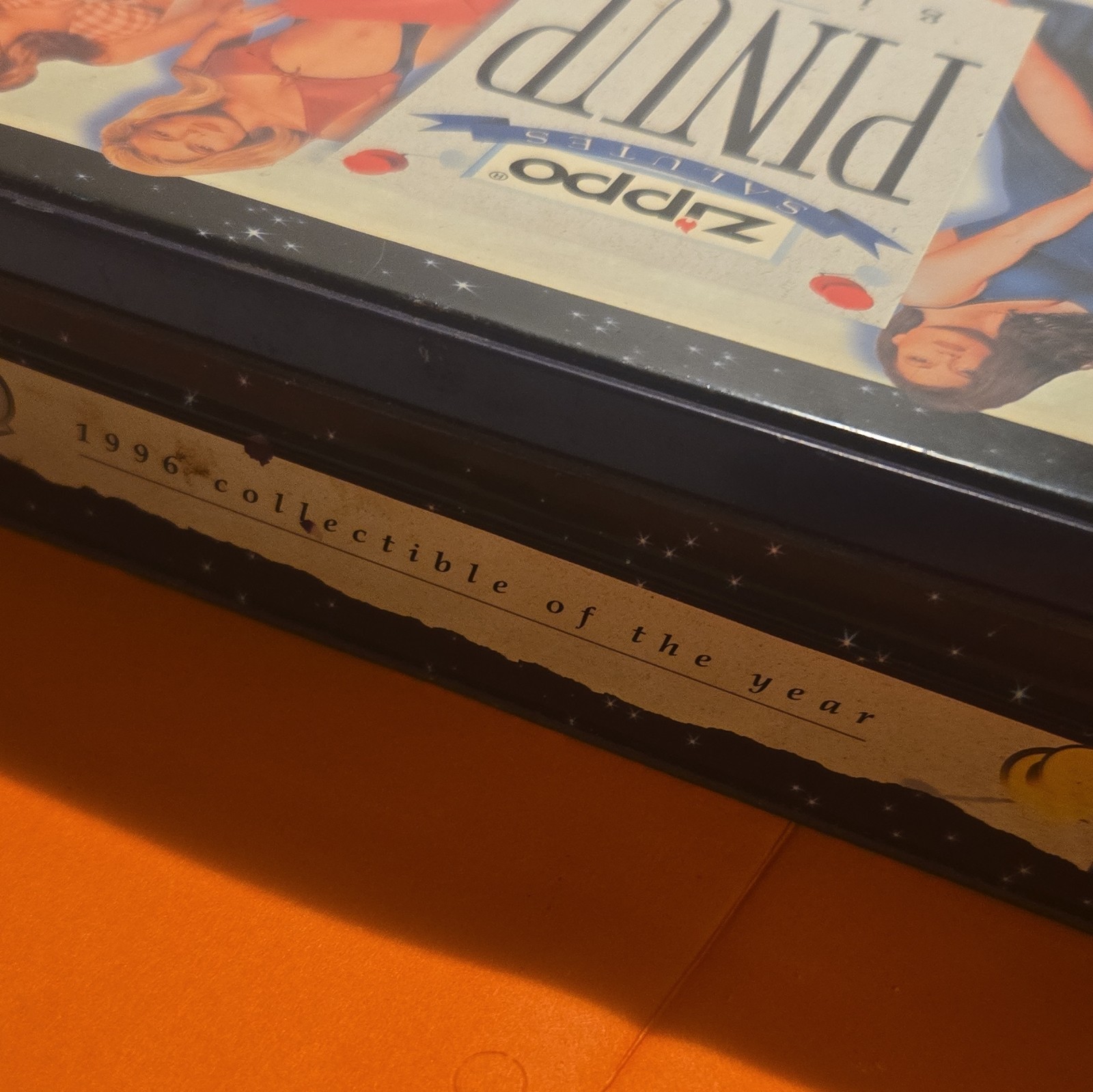 Zippo 1996 Collectible of the Year Pinup Girls Set Tin w/ Cards & Insert