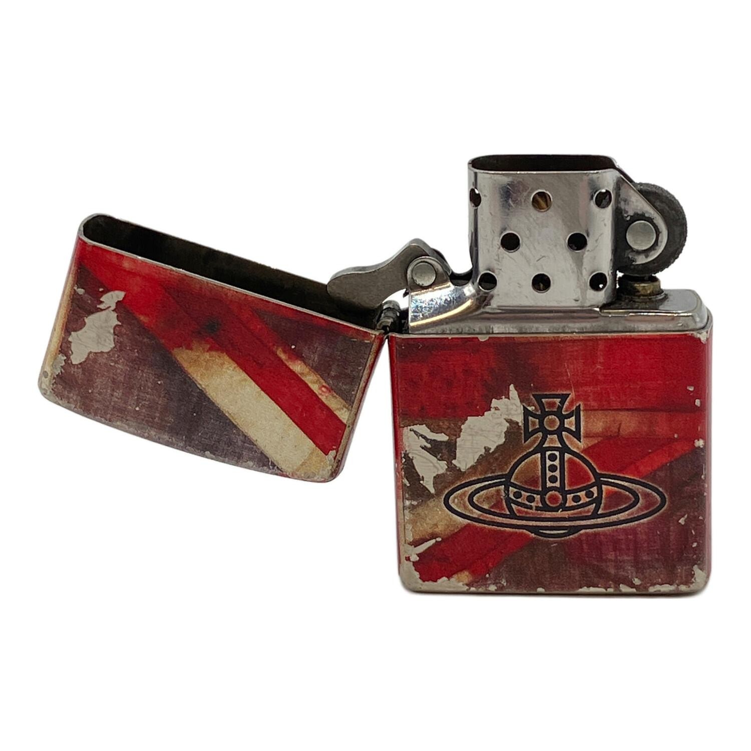 Zippo 2022 x Vivienne Westwood Union Jack Flag & Orb Design Oil Lighter