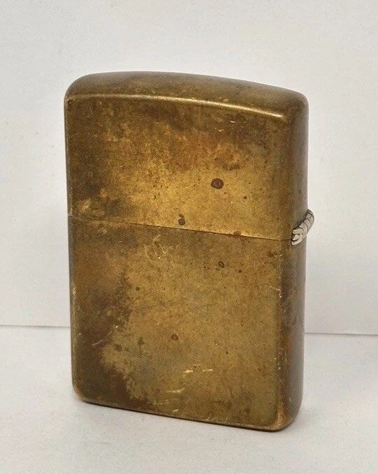 Vintage Rare 1932 – 1988 Zippo Solid Brass Lighter Torch