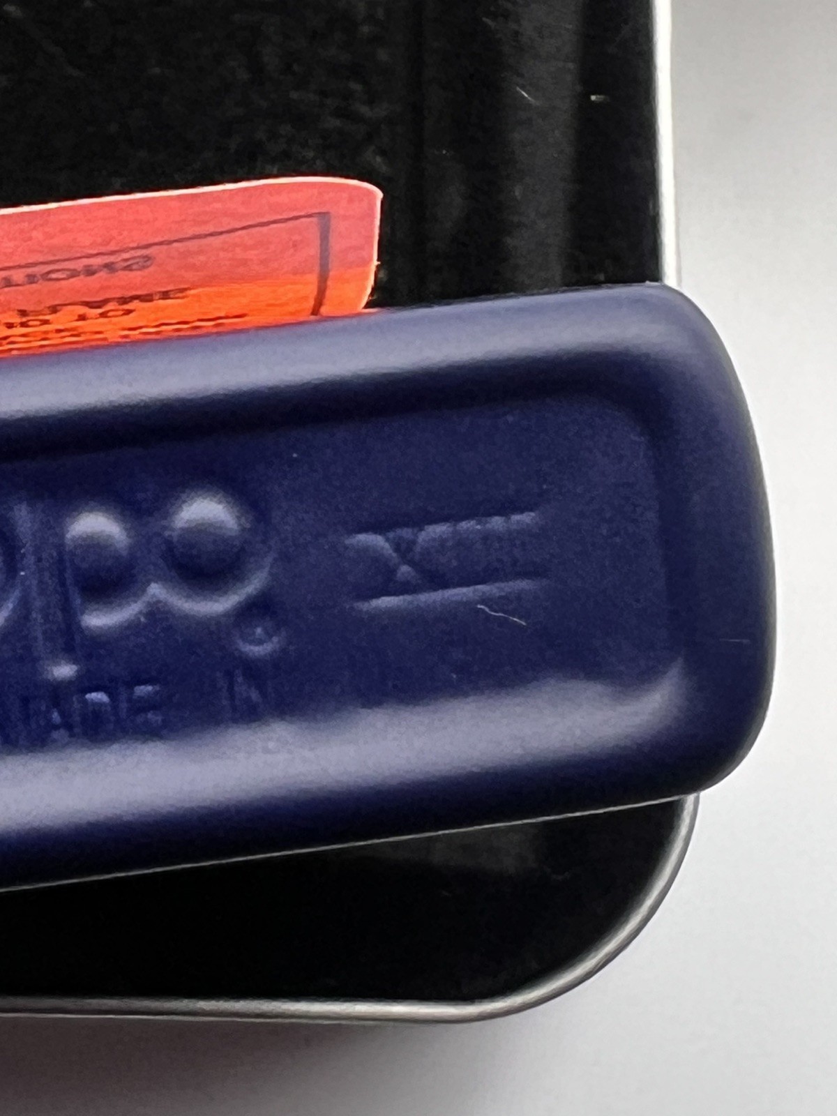 Genuine Brand New 1997 ZIPPO Lighter AWESOMELY COOL CAMEL JOE Navy Blue Case