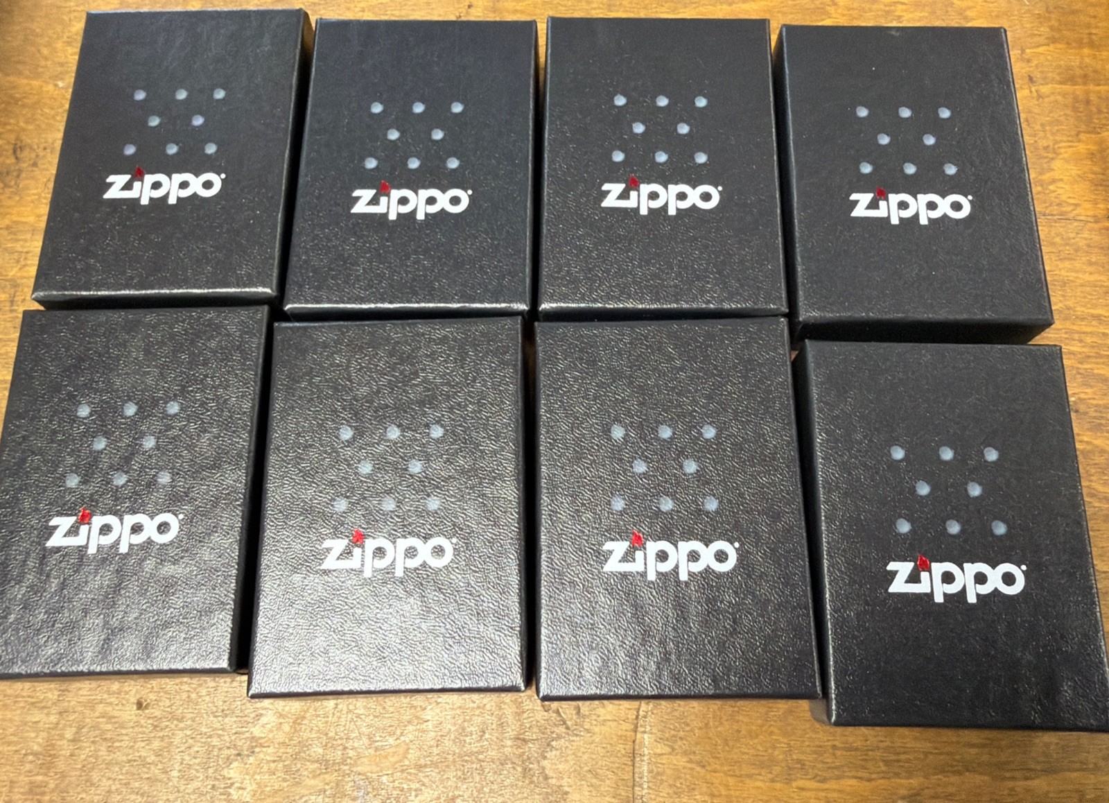 BRAND NEW SNAP ON ZIPPO LIGHTER COLLECTION SET COLLECTABLE x 8