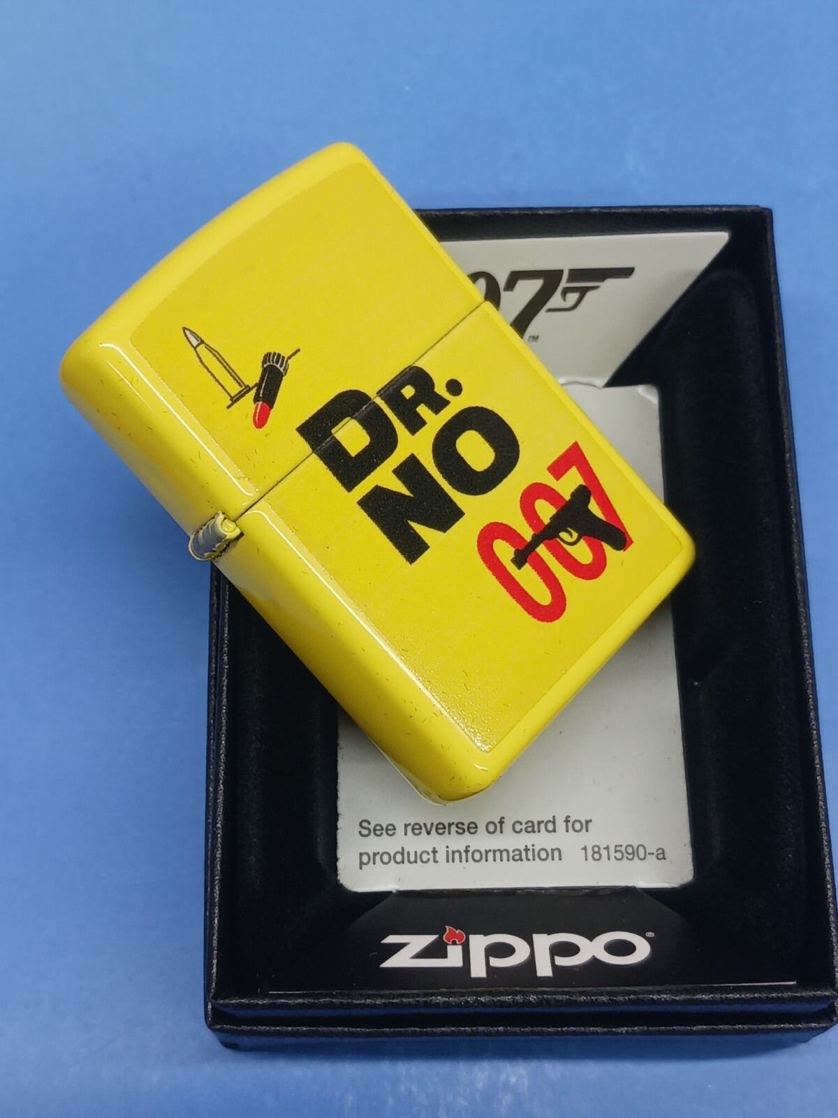 Zippo James Bond Dr. No 007 Lemon 29565