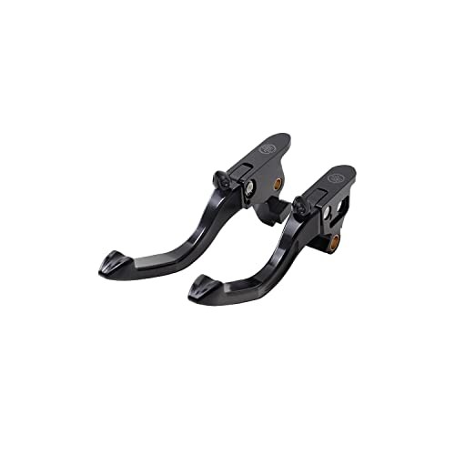 POWER JAMES Black Adjustable Short Slim, Brake & Clutch Levers, Hand Controls,