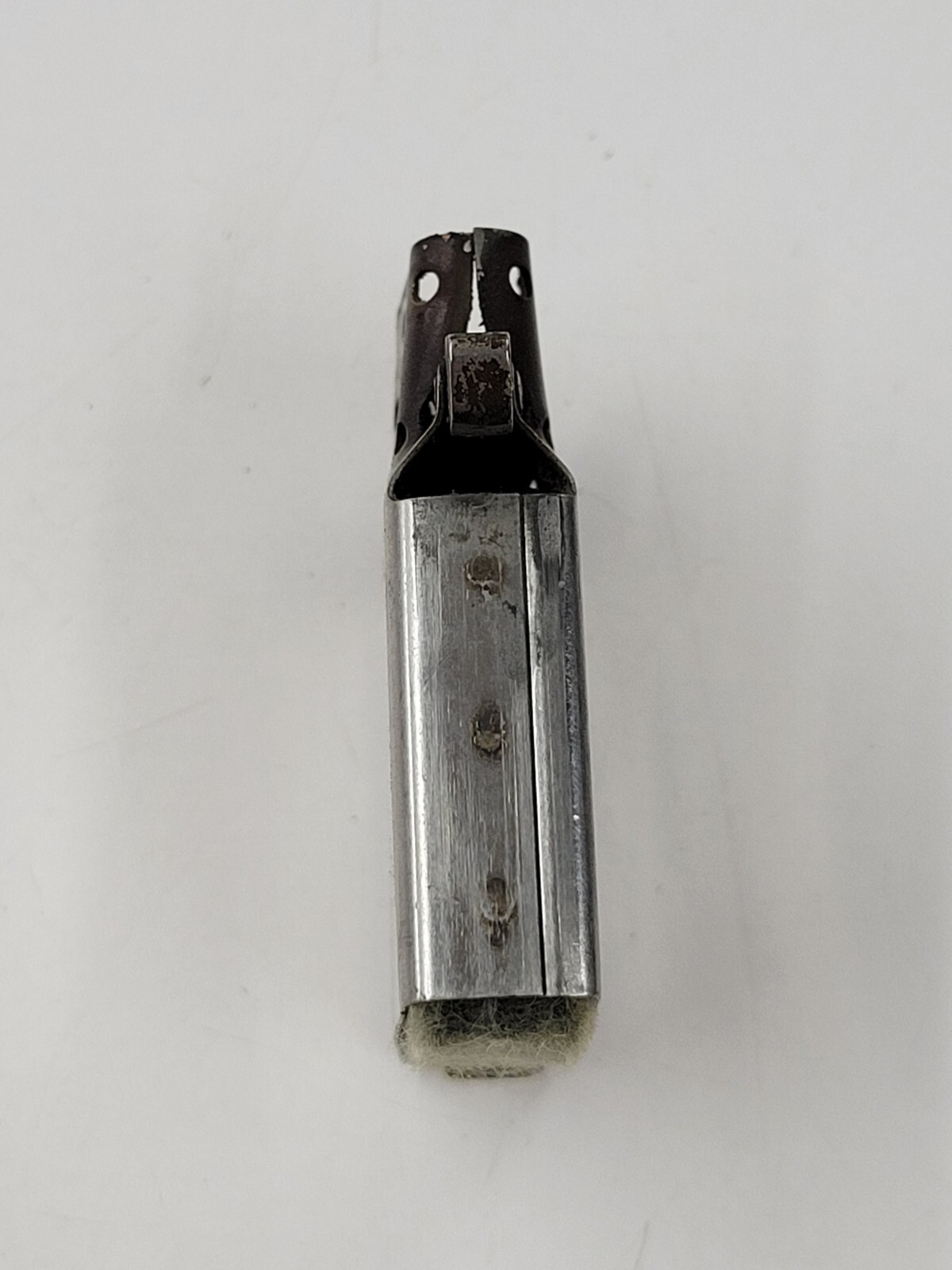 Vintage Zippo Lighter Chrome Insert. XV Code. Bradford, PA USA