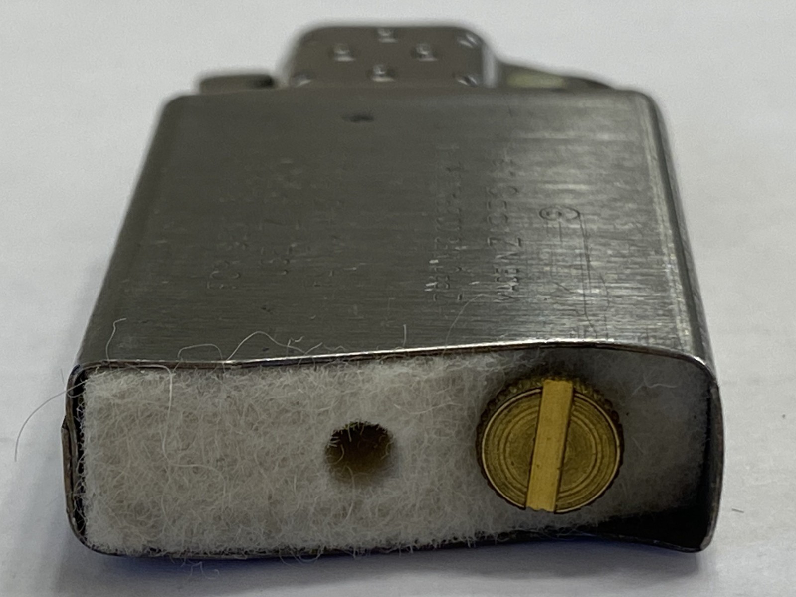 Vintage 1983 Oxy Occidental Petroleum Corporation Slim Ultralite Zippo Lighter