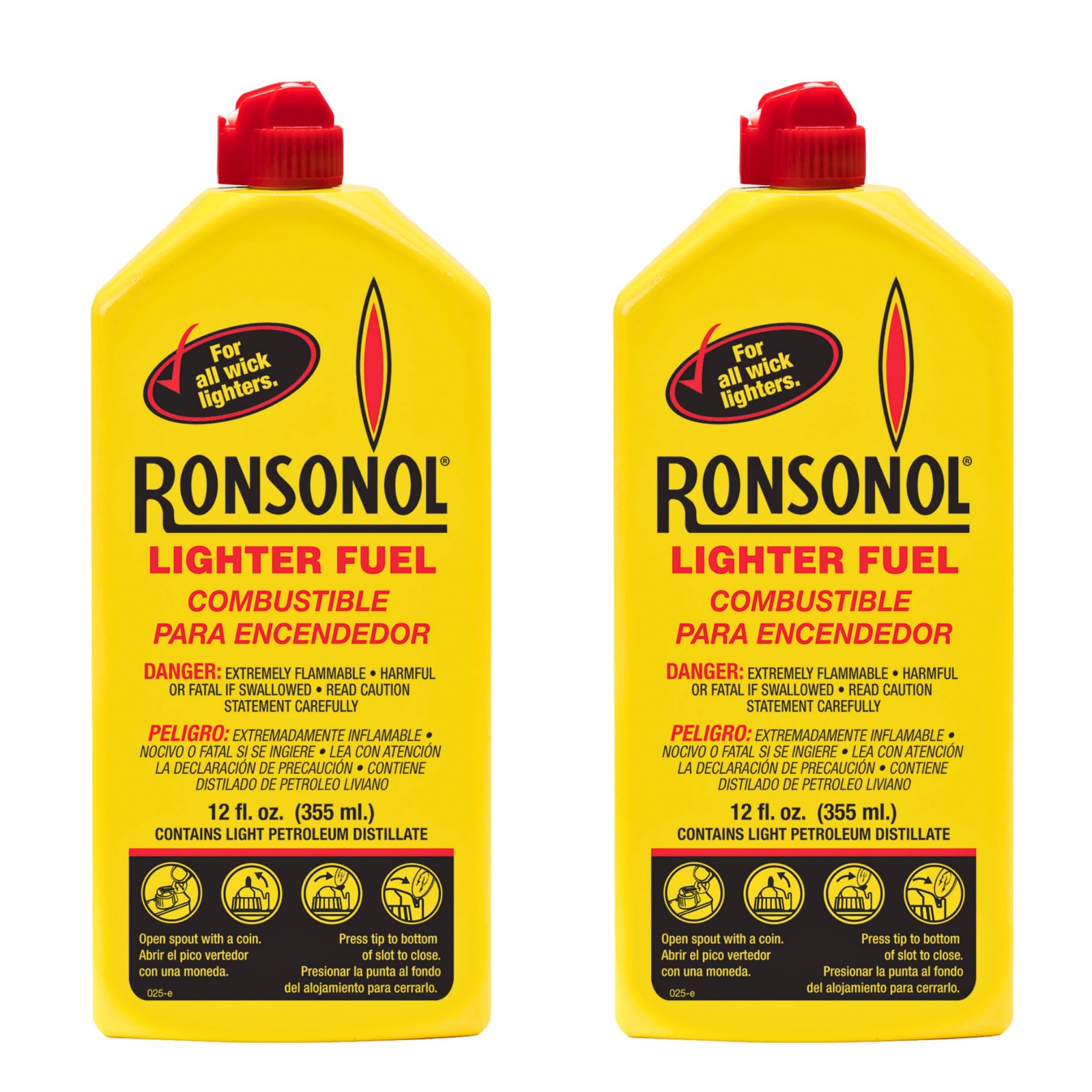 12 Ounce Lighter Fuel – Pack of 2