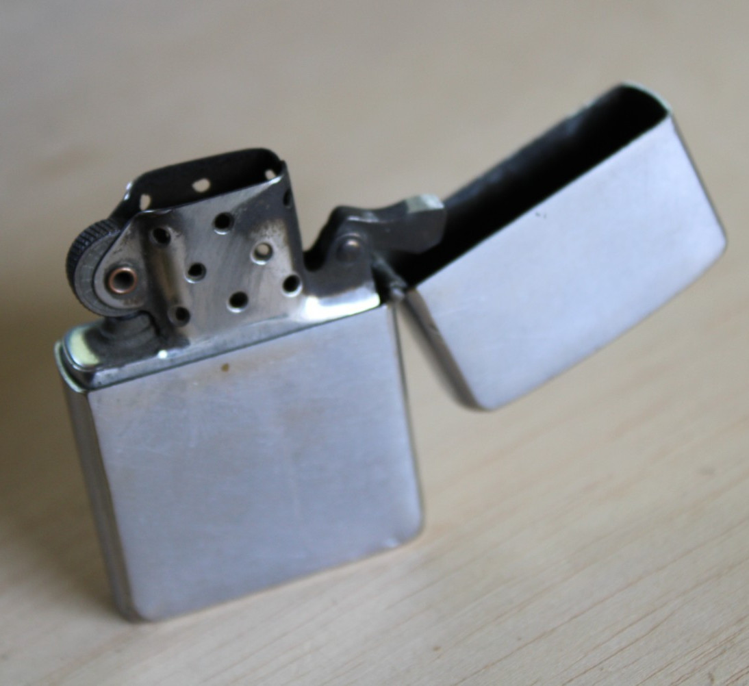 date 1960 ZIPPO LIGHTER CLARK HANDLING EQUIPMENT Old Graphic Advertising Lighter